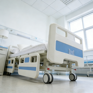 <span class=keywords><strong>Lit</strong></span> d'hôpital manuel et <span class=keywords><strong>électrique</strong></span> à 3 ou 5 fonctions pour soins infirmiers médicaux - Offre Spéciale - Product Image 2