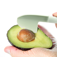 3-in-1 Avocado Snijder, Ontpitter en Gereedschapset, Multifunctionele Avocado Snijder met Draadsnijder, Veilige Avocado Voorbereidingshulp