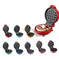 Machine à muffins et cupcakes électrique Aifa avec poignée et voyant lumineux, mini gaufrier, machine à sandwichs et à beignets