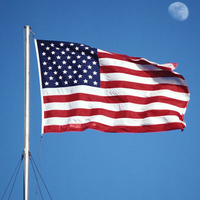 Drapeau National Offre Spéciale USA Promotion en gros Taille Jumbo 90x150cm 3x5 pieds Drapeaux très country Drapeau américain personnalisé en polyester USA