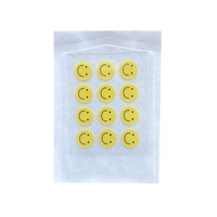 Patchs anti-boutons jaunes en gros, ultra-fins, hydrocolloïdes, résistants à la transpiration, couvrent l'acné sans défaut
