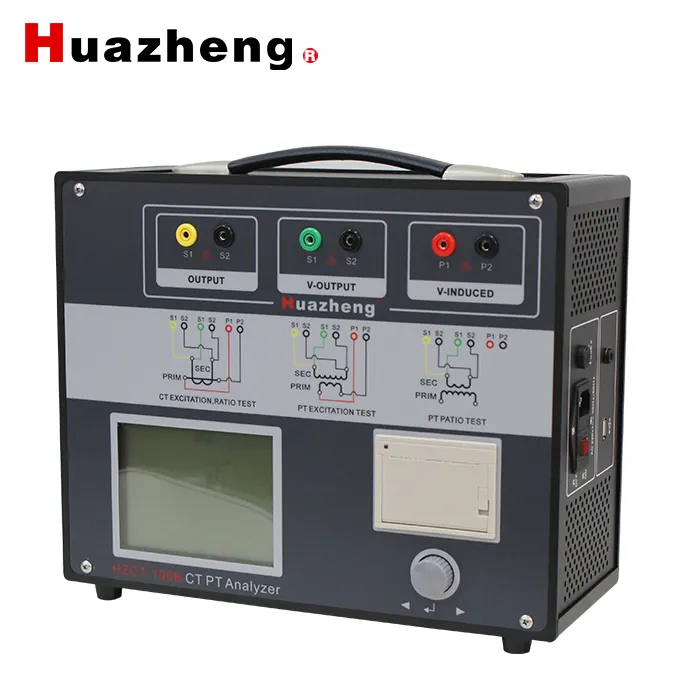 Huazheng Electric Ct เครื่องทดสอบแรงดันไฟฟ้า HZCT-100B,Ct Pt ตัวแปลงอุปกรณ์ Ct Pt ตัววิเคราะห์หม้อแปลง Ct Pt Meter