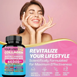 ओएम/ओडम नया आगमन निजी लेबल त्वचा चमकदार आहार पूरक कोलेजन कैप्सूल - Product Image 1