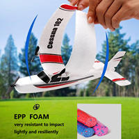 Avion RC en mousse Epp AiJH FX801, stabilisation automatique par gyroscope intelligent, planeur RC, envergure d'aile, modèle de jouet d'avion