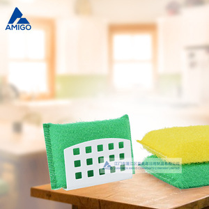 Esponja de limpieza Amigo rectangular, gruesa y de alta densidad para limpiar ollas y sartenes de cocina - Product Image 1