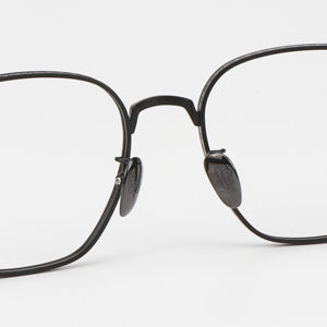 Lunettes de marque de luxe à <span class=keywords><strong>monture</strong></span> ronde rétro populaire Y2k, couleur noir argent, optique, personnalisation en gros, prescription, multifocales - Product Image 5