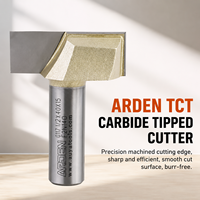 Taiwanyadeng Fraise de surfaçage et de nettoyage de fond personnalisable OEM/ODM pour routeur CNC bois, à pointe en carbure, en alliage
