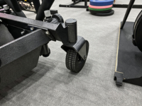 Luge de Résistance Portable HY Factory Direct avec Poids Ajoutables, Luge de Sprint Ponderée en ABS/Acier, Recharge USB pour la Salle de Sport et la Maison