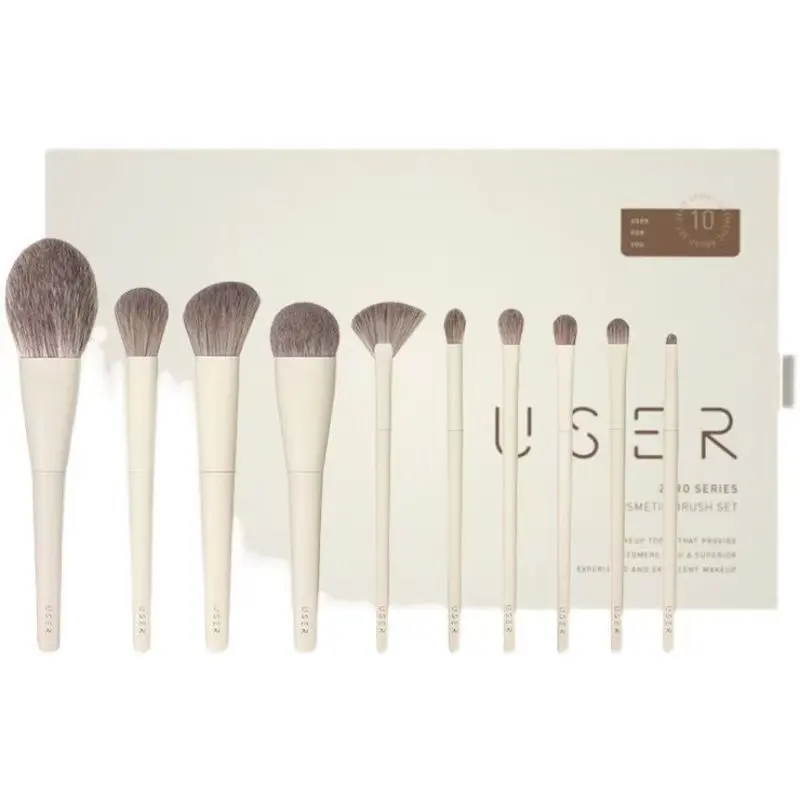 Amazon Best Seller Makeup Brush Set Handle Synthetic Private Label makeup brush set