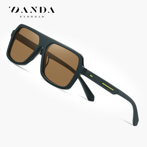 DANDA Polarized Sunglasses BC9106 Rectangle Men UV400 Driving Anti Glare Fashion <b>Eyewear</b> - Product Image 1