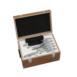 Juego de Micrómetros Exteriores Originales Mitutoyo 103-927-10 103-913-50 103-914-50 103-915-50 con Graduación de 0.01 mm - Product Image 1
