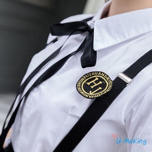 Trung Quốc Giá Rẻ Hơn Trường Đại Học Đồng Phục Quần Áo Dệt Tùy Chỉnh Bóng Đá Logo Thêu Patches - Product Image 3