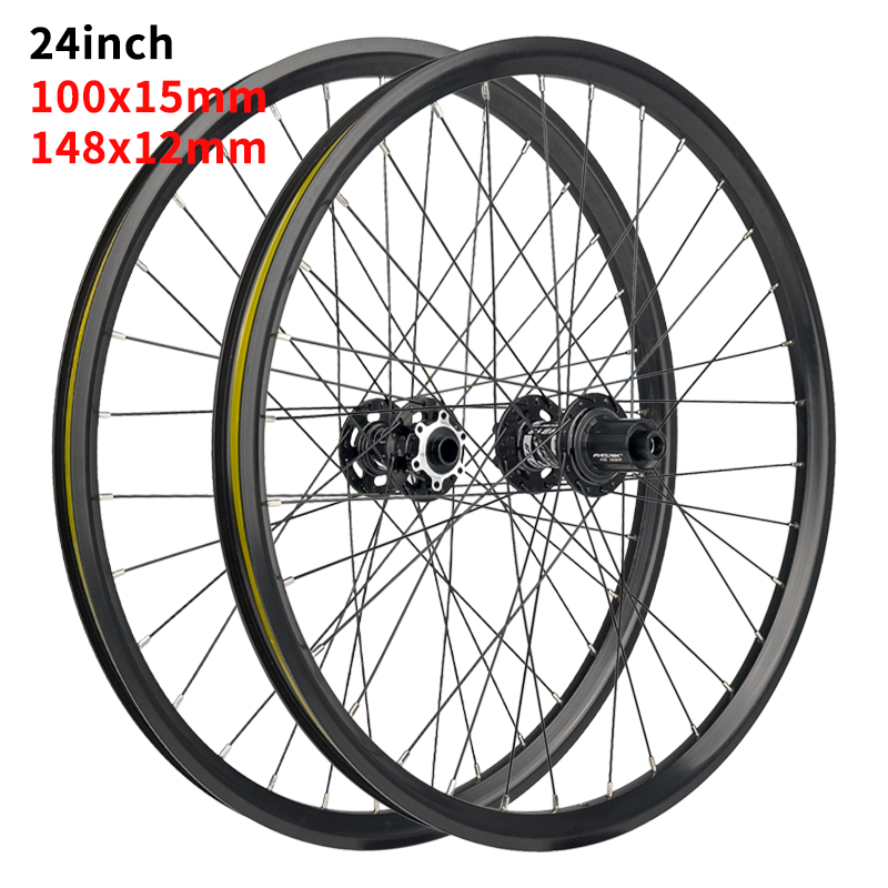 Roue 24 pouces F/R 148mm