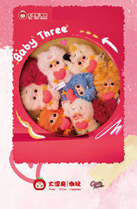 Baby Three BB3 <span class=keywords><strong>Serie</strong></span> Cupido Colgante de Peluche Caja Sorpresa Llavero de Peluche Kawaii Muñeco Suave Adorno para Bolso Juguete Coleccionable Regalo Proveedor - Product Image 3