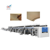 Ligne de production duplex automatique de machine de fabrication de papier/chaîne de production dure simple de carton de gifle