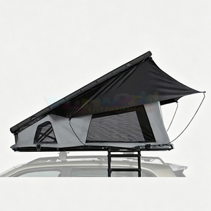 Carpa de Techo Plegable Automática de Poliéster Oxford para 4 Estaciones, de Una Sola Capa, de Apertura Rápida para Vehículos - Product Image 3