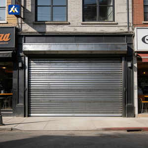 Puerta Enrollable <span class=keywords><strong>de</strong></span> Aleación <span class=keywords><strong>de</strong></span> Aluminio <span class=keywords><strong>de</strong></span> Ensamblaje Rápido y Ahorro <span class=keywords><strong>de</strong></span> Espacio para <span class=keywords><strong>Locales</strong></span> <span class=keywords><strong>Comerciales</strong></span> Pequeños - Product Image 4