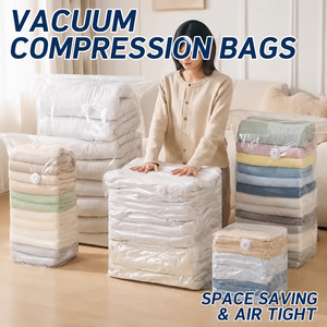 Sacchetto <span class=keywords><strong>Sottovuoto</strong></span> Senza Pompa PA PE 120 Micron Jumbo L M S, Sacchetto Salvaspazio <span class=keywords><strong>per</strong></span> Vestiti, Piumoni e Viaggi - Product Image 1