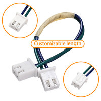 Rangkaian Kabel Harness Konektor 2P Pitch XH2.5mm Kustom dengan Kabel 26AWG