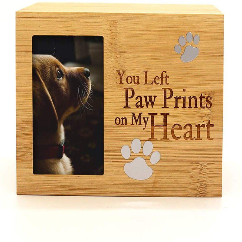 Pet Wooden Eco-Friendly Creative Dog and Cat Pet Coffin Box Memorial Urn - YL by Yunlong Woodcarving