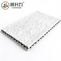 Géotextile non tissé tridimensionnel anti-colmatage certifié ISO pour le bord de route et la gestion des eaux souterraines