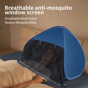 Tente de plage individuelle en polyester anti-UV 50+ avec protection instantanée pour la tête, logo personnalisé, tente-<span class=keywords><strong>lit</strong></span> pour animaux de compagnie de petite taille - Product Image 5