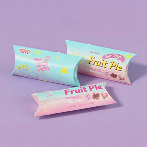 Burritos Shawarma Fast Food Wrap Box Emballage en carton Forme d'oreiller Croffle <span class=keywords><strong>Brunch</strong></span> Box Burrito Emballage pour Food Truck - Product Image 5