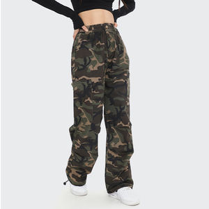 Pantalon Cargo Homme Grande Taille Ample Style Streetwear Camouflage Personnalisé avec Grandes Poches – Vente en Gros, Fabrication OEM en Usine - Product Image 2