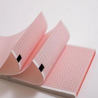 Vente chaude papier graphique ECG de haute qualité 108mm X 140mm X 140 feuilles papier d'enregistrement thermique pour machine ECG