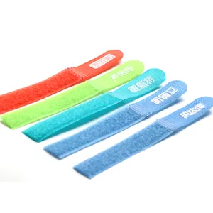 Wholesale Colorful Nylon Adjustable Hook And Loop Strap Velcroes