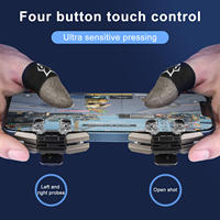 Manette de jeu Sarafox K5 Turbo WASP PUBG, contrôleur de jeu pour smartphone, manette de jeu de grande épaisseur, pour tir et jeux