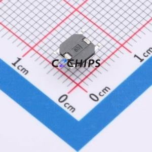 ZX-QC44-3.5TT Tactile Switch SMD-4P,5.2x5.2mm Switch Single Pole Single Throw Round Button Vertical Mount 4mm - Product Image 2