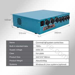 Probador de Inyectores Common Rail CRS500 para EUI-EUP HEUI HEUP, Probador de Bombas de Combustible con Función de Codificación IQA, Operación con Windows y Linux - Product Image 3