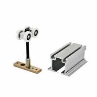 Accessoires de quincaillerie pour cloisons mobiles : Système de roulettes suspendues pour projets de cloisons commerciales