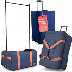 Free sample Long Trips Travel Garment <b>Bags</b> Dance <b>Bag</b> with <b>Wheels</b> and Garment Rack Large Size Hang Clothes on <b>Duffel</b> <b>Bag</b> - Product Image 5