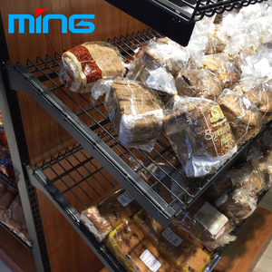 Giá Gỗ Bán Buôn Tùy Chỉnh Kệ Trưng Bày Bánh Mì Cho Siêu Thị - Product Image 4