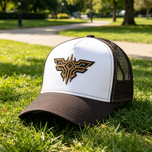 หมวกแก๊ปทรงทรัคเกอร์ปักลายอินทรีเรขาคณิต ผ้าแคนวาสน้ำหนักเบา ระบายอากาศได้ดี เหมาะสำหรับปั่นจักรยาน กอล์ฟ เดินป่า วิ่ง - Product Image 5