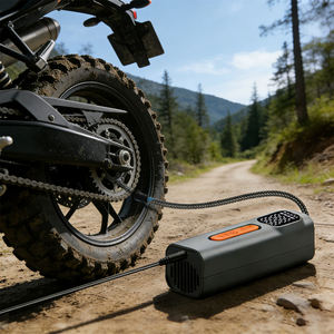 Pompe à air électrique 12V DC avec affichage numérique, système de gonflage de pneus de voiture avec moniteur de pression pour une utilisation à domicile ou en déplacement - Product Image 4