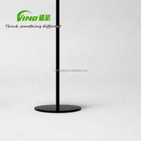 Exhibidor de Pie para Letreros de Metal Negro, Estilo Dual, para Tiendas Minoristas y Eventos, Soporte de Metal Autoadhesivo para Pancartas
