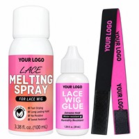Spray Fixateur Adhésif Fort pour Perruques Lace Front et Extensions Sans Colle