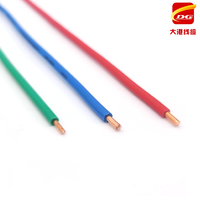Elektrisches Kabel und Draht H07V-U H07V-R-K Kupferkernleitung 1,5mm 2,5mm 4mm 6mm 10mm Einadriges Kupfer-PVC-Hausverkabelung