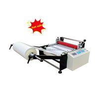 Machine automatique de découpe de papier de bureau Machine de découpe de film PET/PVC/PE Machine de découpe de papier