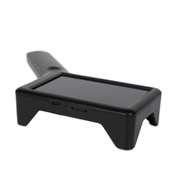 High-Definition Screen LED Magnifier Handheld Electronic ABS Magnifying Glass for Elderly Reading Cultural Play Appraisal Black