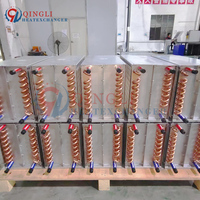 Tube à ailettes en aluminium pour chauffage de l'air et de la chaleur, pour sèche-linge, Machine à laver, radiateur