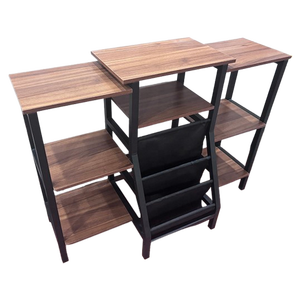 <span class=keywords><strong>Meuble</strong></span> de rangement pour disques vinyles Support pour tourne-disque Support pour tourne-disque - Product Image 4