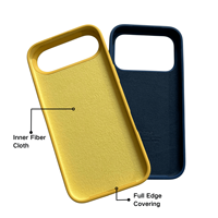 Coque de téléphone en silicone liquide véritable en gros pour iPhone 17 16 15 14 13 12 11 Pro Max Xs Xr 7 8 Plus – Étuis et housses en caoutchouc