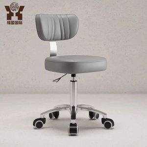 Verkopen Goed Kapperszaak Kapsalon Speciale Haarstylist Kassier Barkruk Stoel Met Restback Tillen En Draaien - Product Image 4