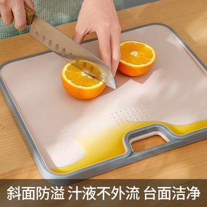FaSoLa Double-Sided Sloping Cutting Board PP Rectangle Non-Slip For Home Use Sturdy Thick Dishwasher Safe - Product Image 2