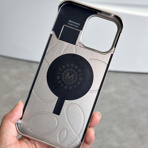 Étui diffuseur magnétique en cuir JOYPORODO V-A02 Artistic Line pour Samsung S25 Ultra et <span class=keywords><strong>iPhone</strong></span> 13 <span class=keywords><strong>14</strong></span> 15 16 17 <span class=keywords><strong>Pro</strong></span> Max, <span class=keywords><strong>coque</strong></span> métallique - Product Image 5