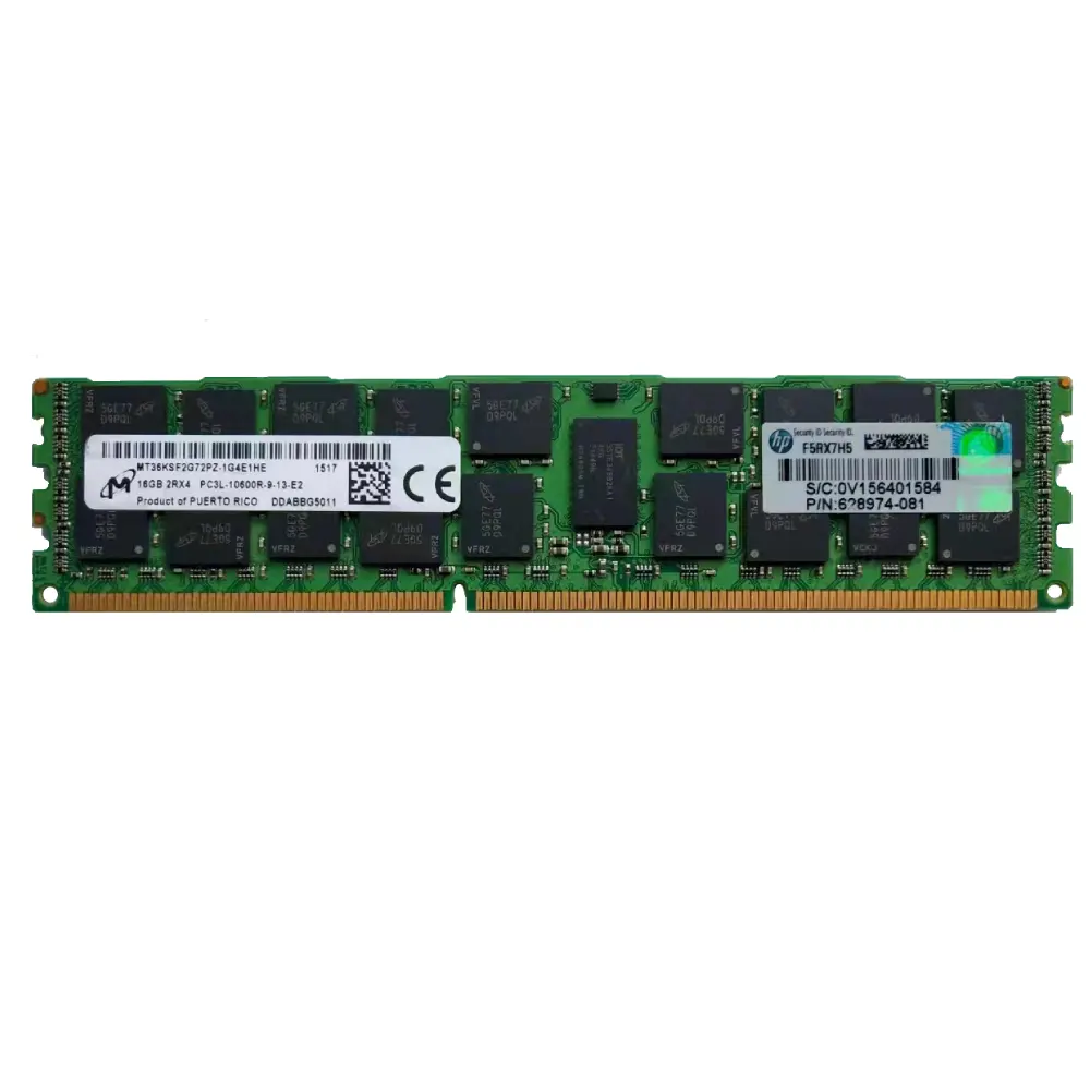 MT DDR3 16G 1333 10600R 1333Mhz DIMM PC3 1.35V 240pins Server RAM